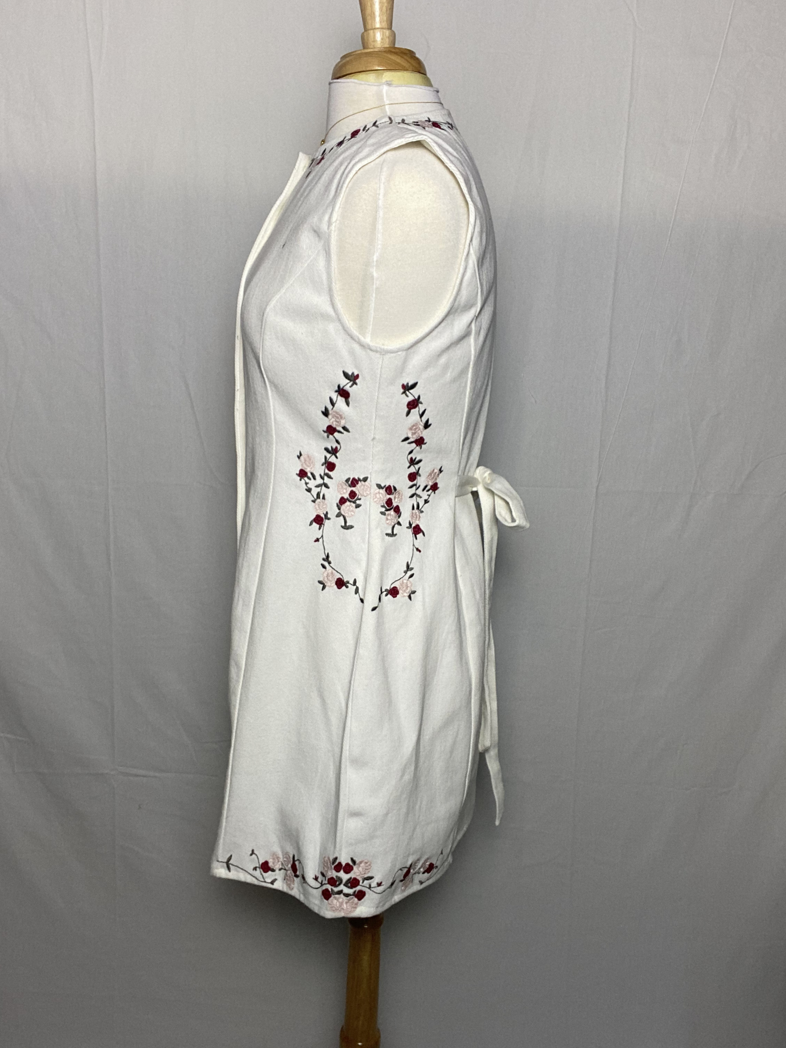 Floral Embroidered Mini dress