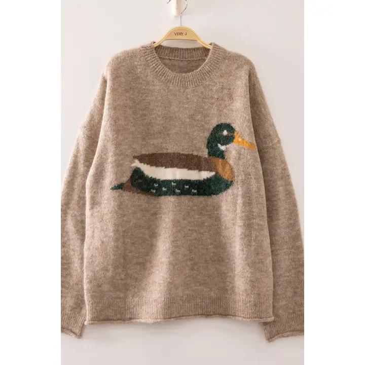 Mallard Duck Sweater