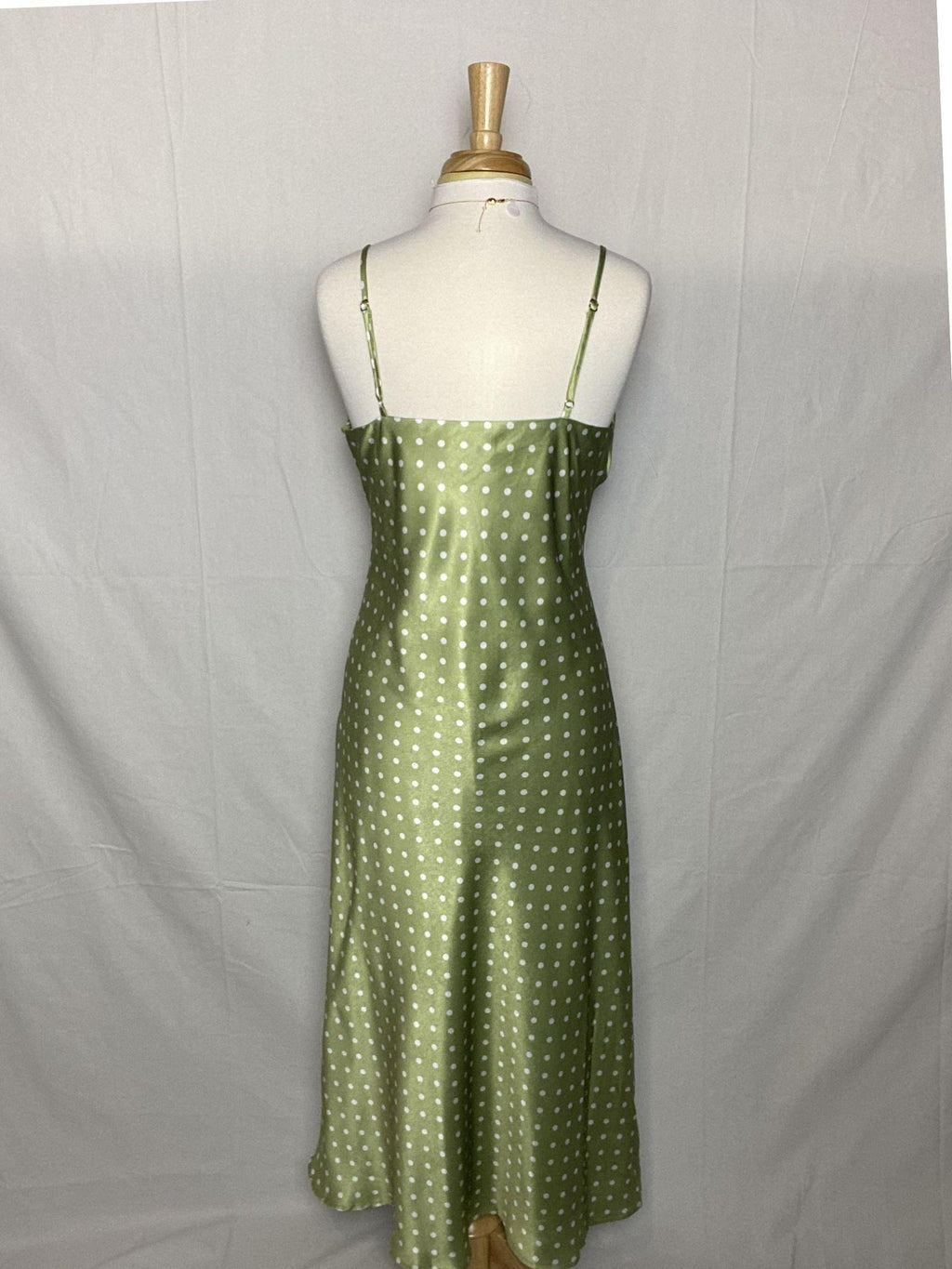 Polka Dot Slip Dress