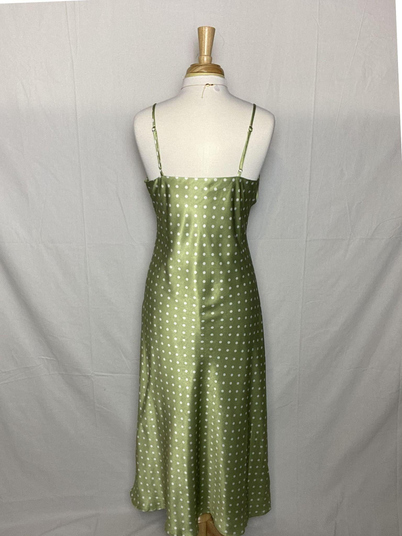 Polka Dot Slip Dress