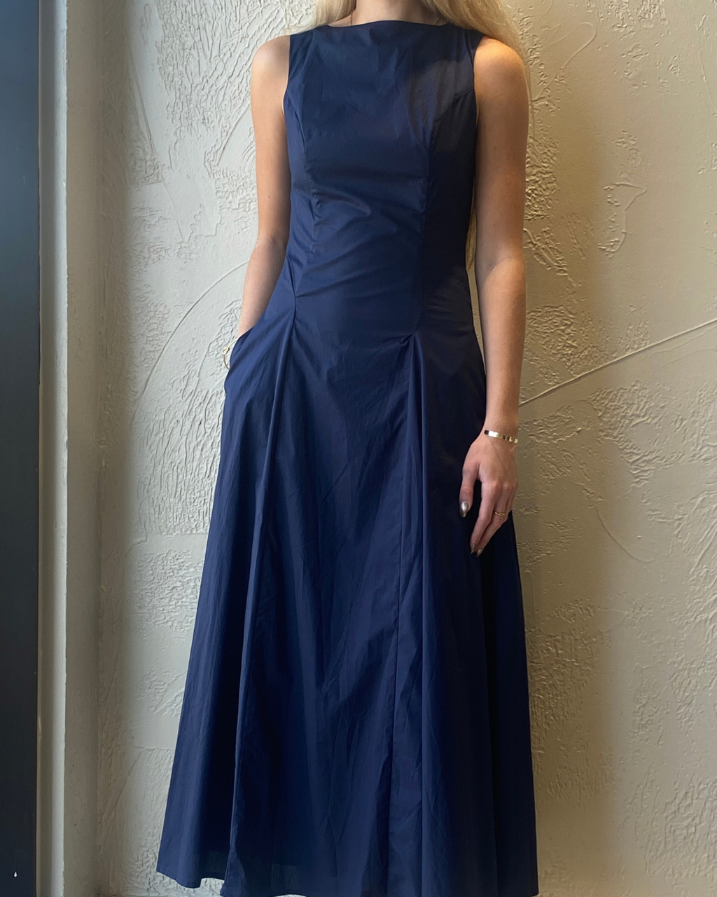 Cotton Midi Dress