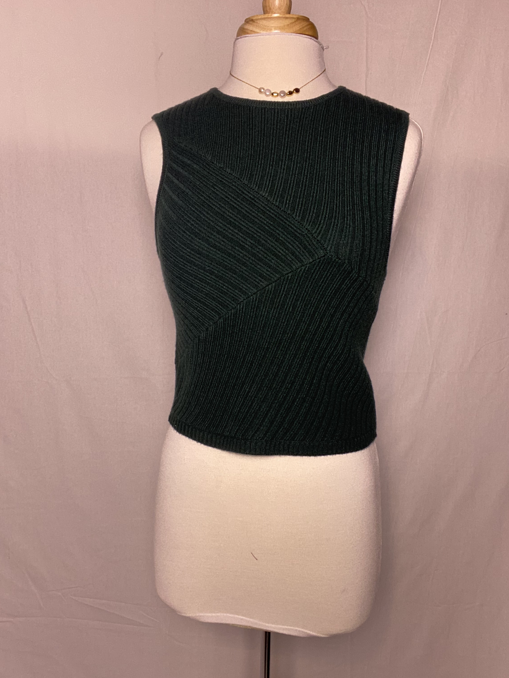 Green Sweater Vest