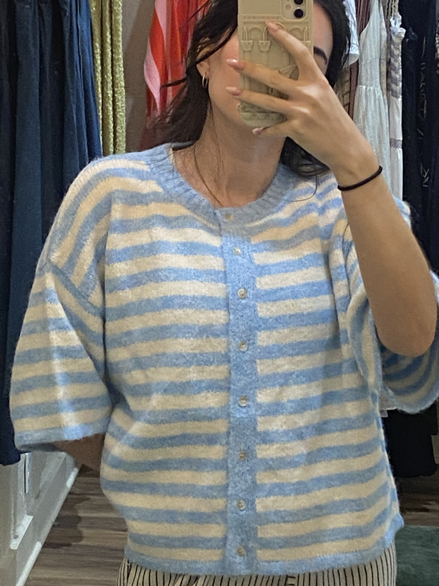Striped Cardigan