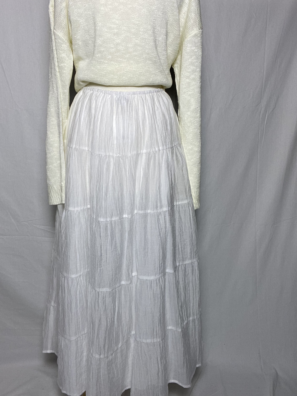 Tiered Maxi Skirt