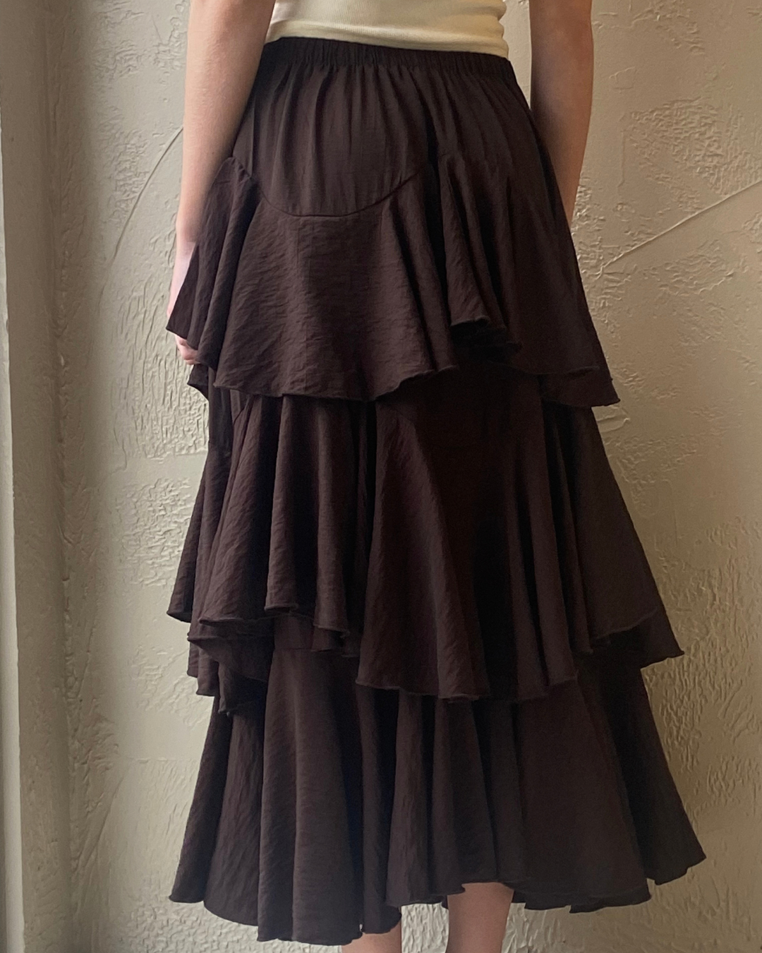 Tiered Maxi Skirt