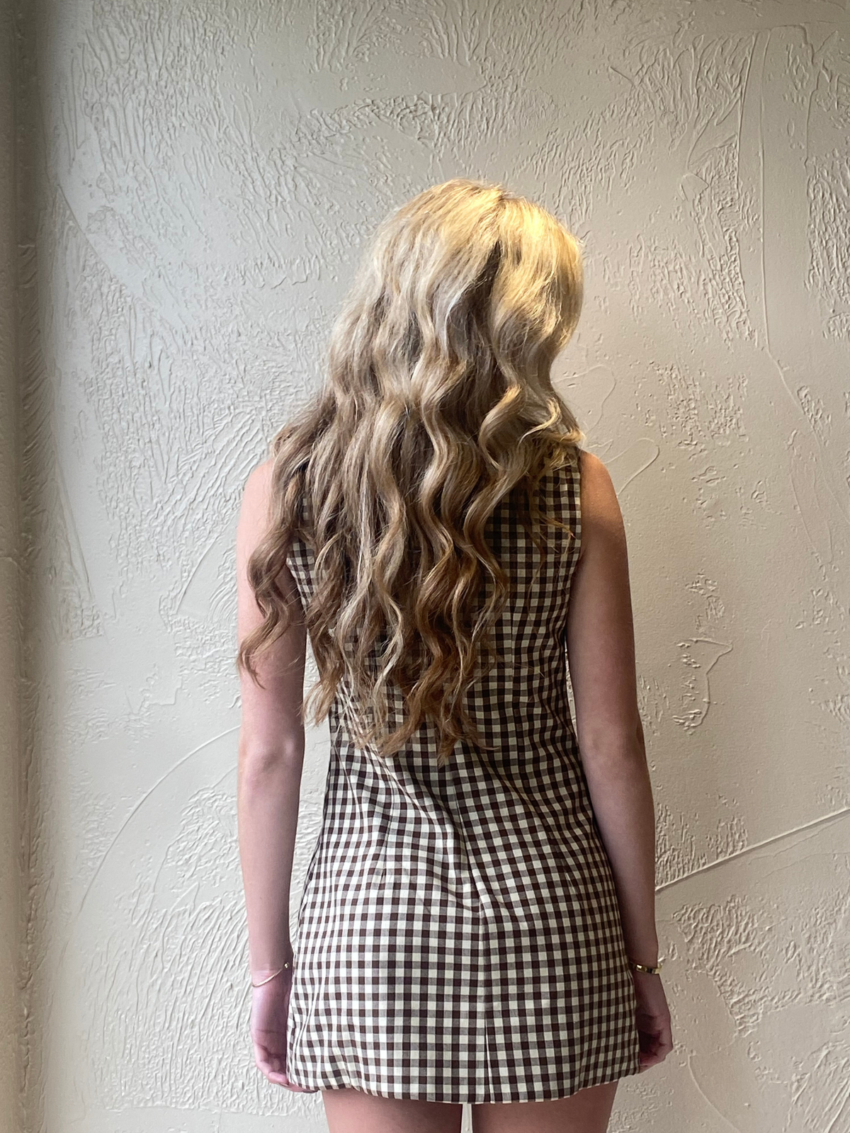 Gingham Mini Dress