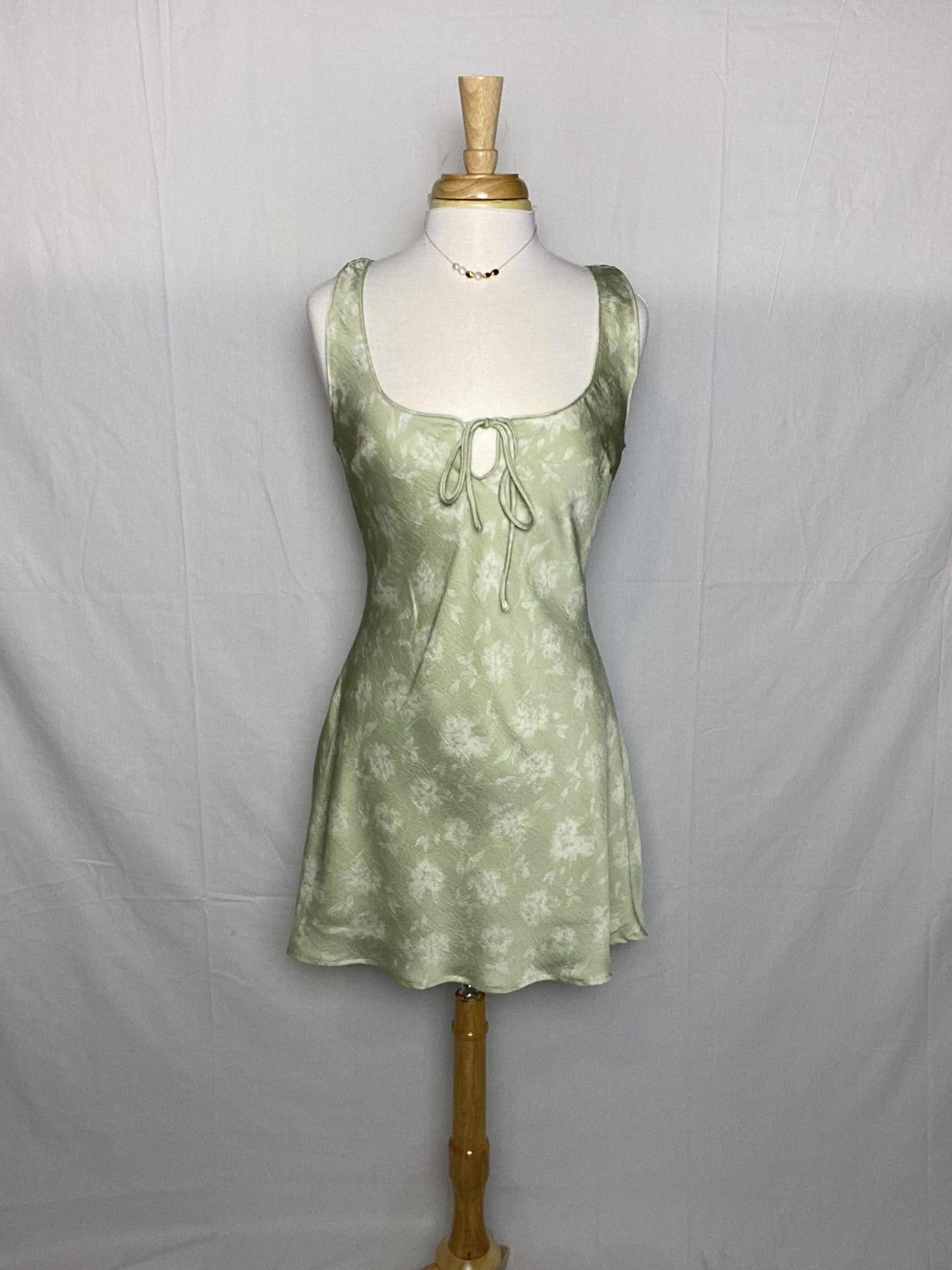 Pistachio Mini Dress