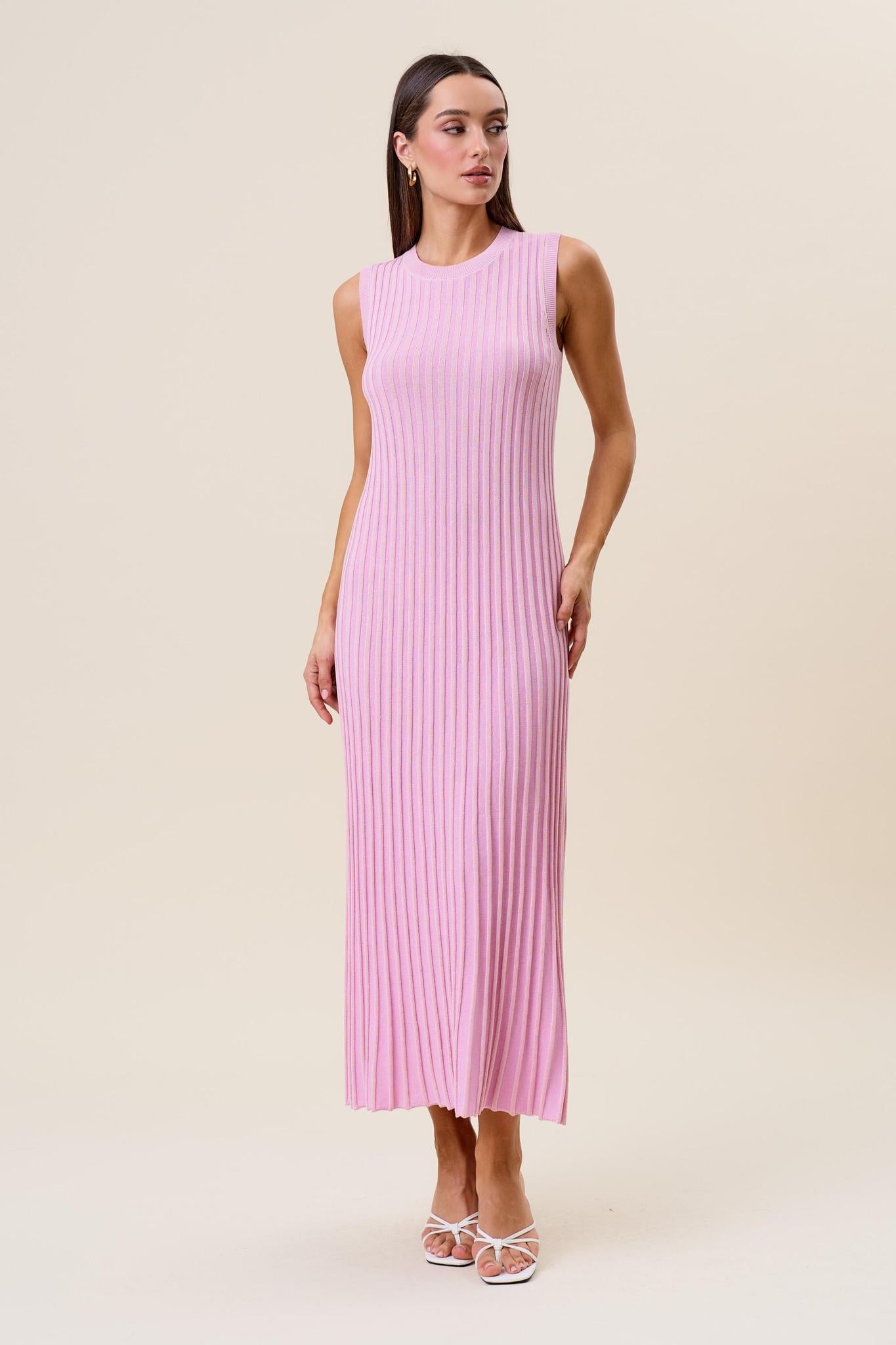 Ribbed Maxi Dress