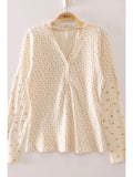 Floral Henley