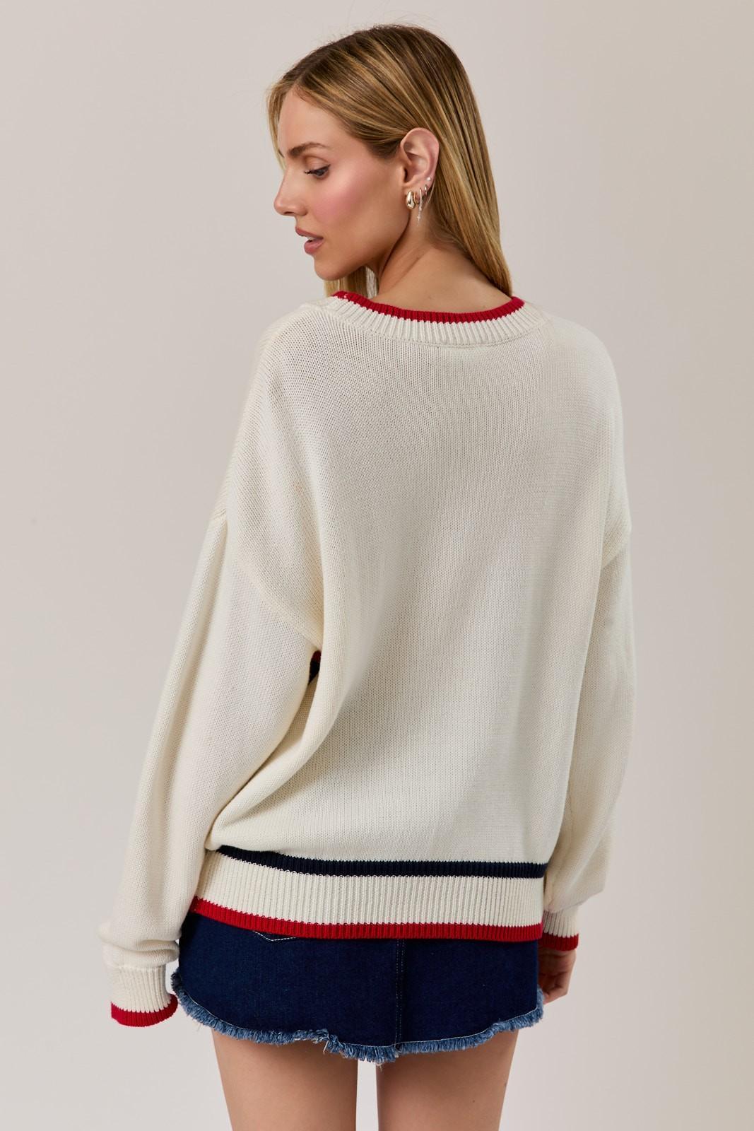 America Sweater – 700 Sage