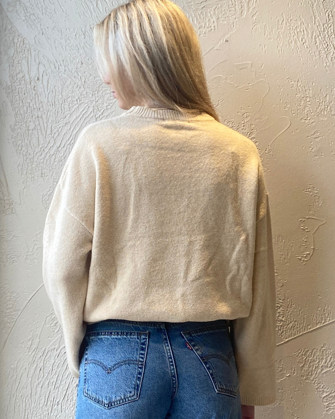 Pull Tie Sweater