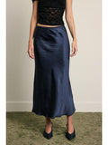 Satin Flare Skirt