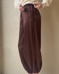 Satin Balloon Pants