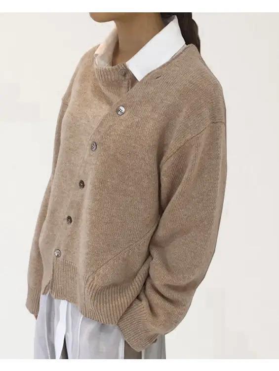Off-Center Cardigan