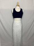 Low- Rise Polka Dot Skirt
