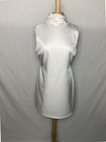 Satin Mini Dress w/ Bow