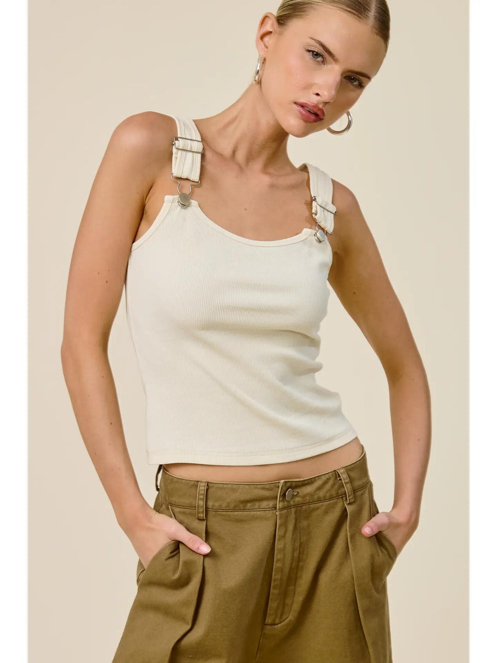 Metal Buckle Tank