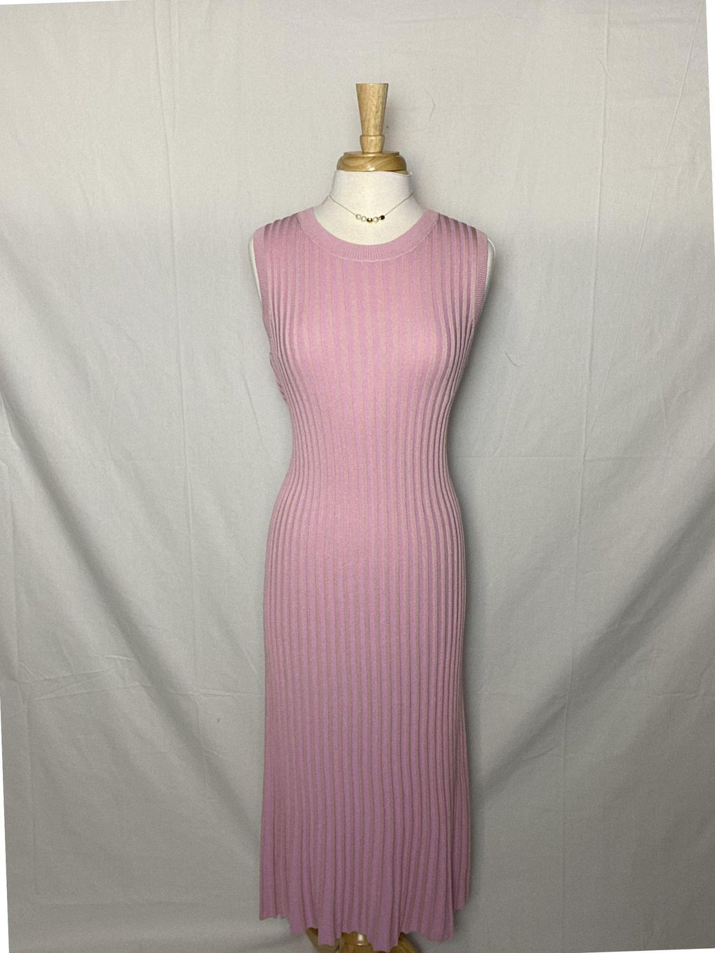 Ribbed Maxi Dress
