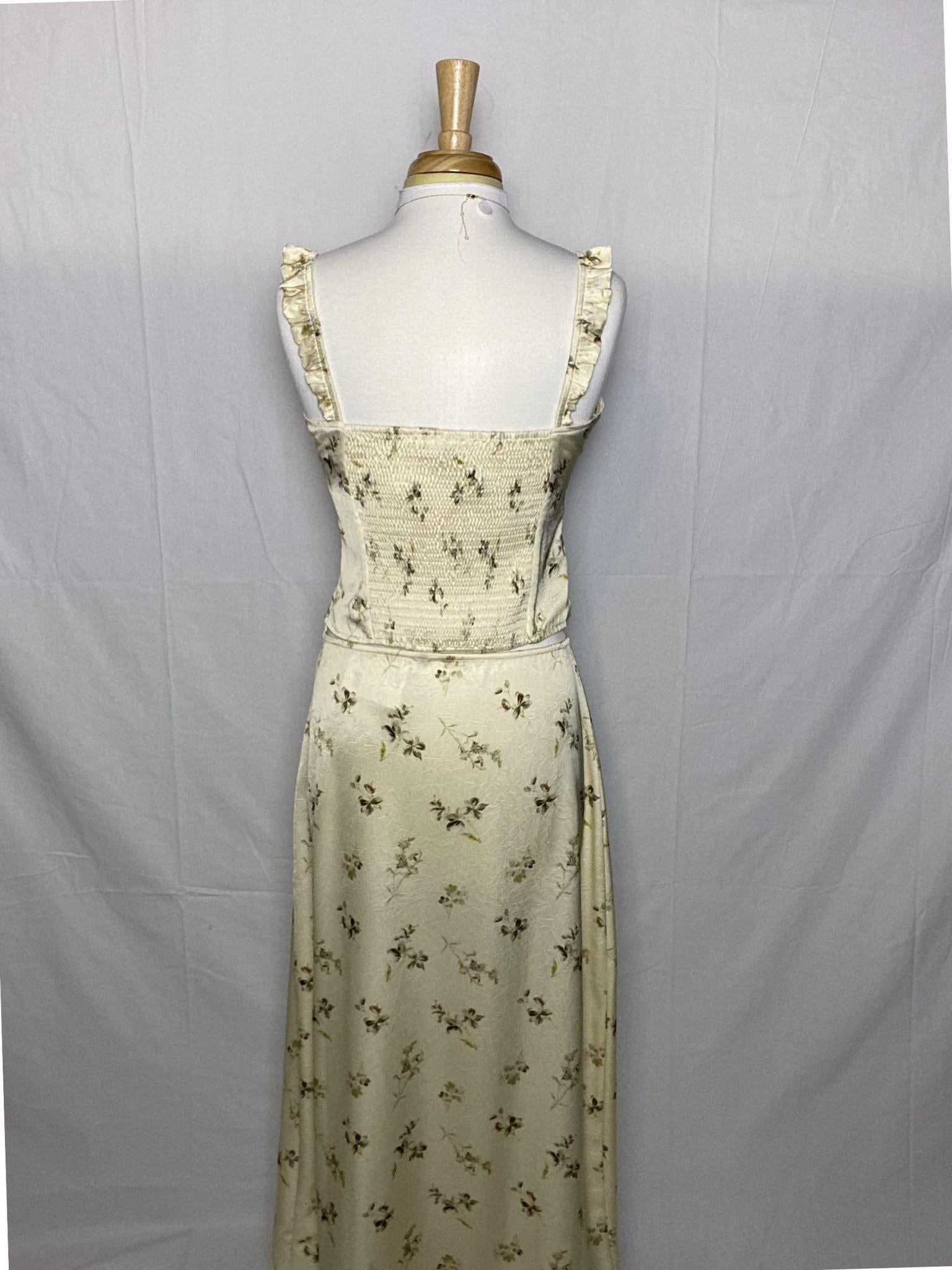 Buttercream Floral Skirt