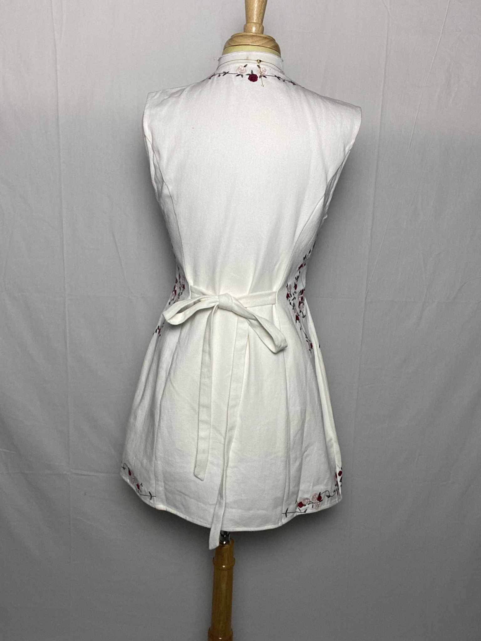 Floral Embroidered Mini dress