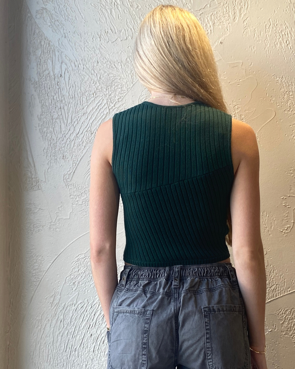 Green Sweater Vest