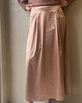 Satin Midi Skirt