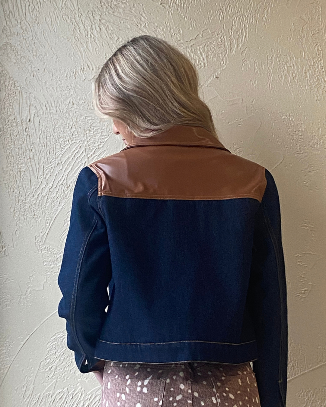 Denim & Leather Jacket