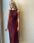 Cowl Back Midi Dress (PRE-ORDER)