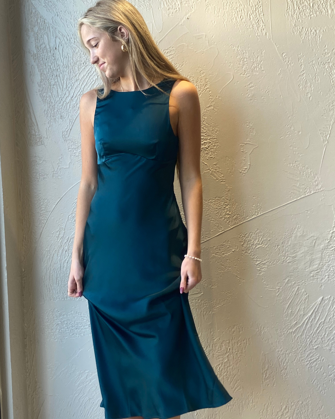 Cowl Back Midi Dress (PRE-ORDER)