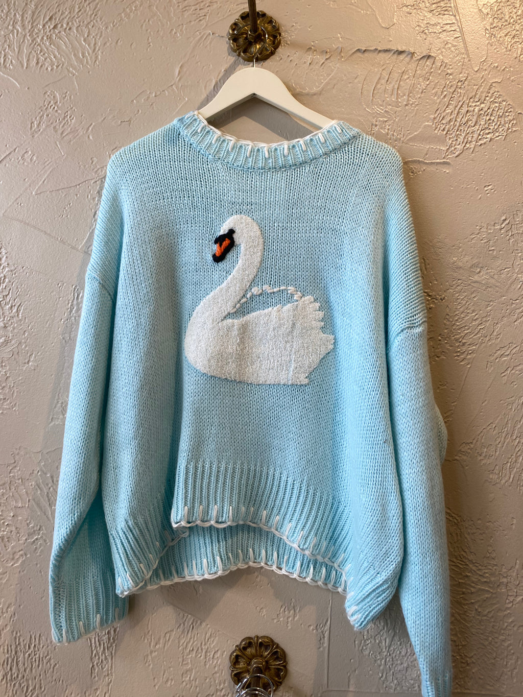 Swan Knit Sweater