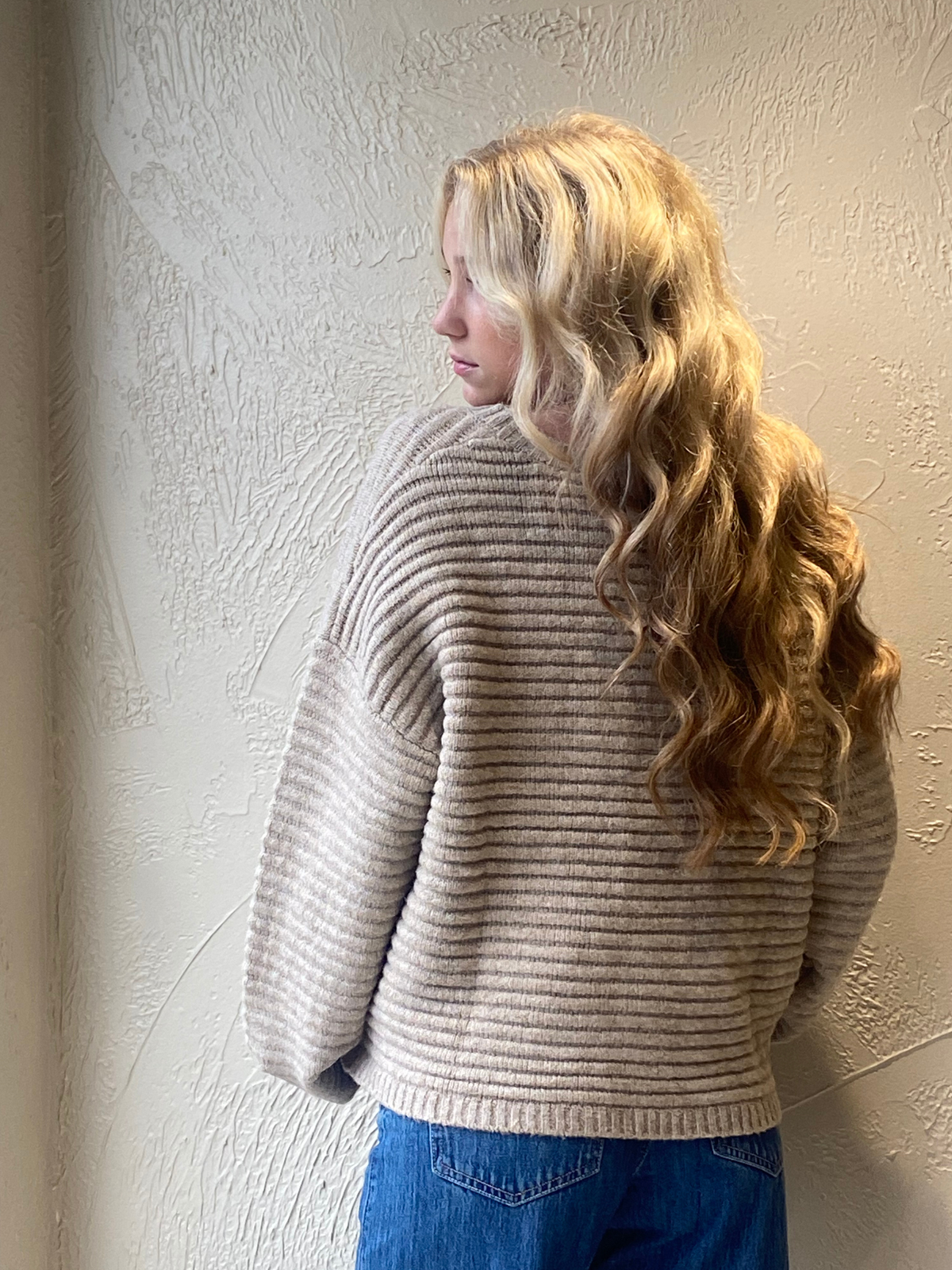 Textured Cardigan