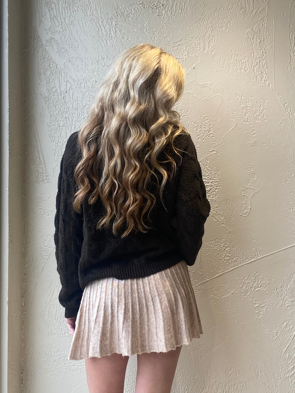 Flare Knit Skirt