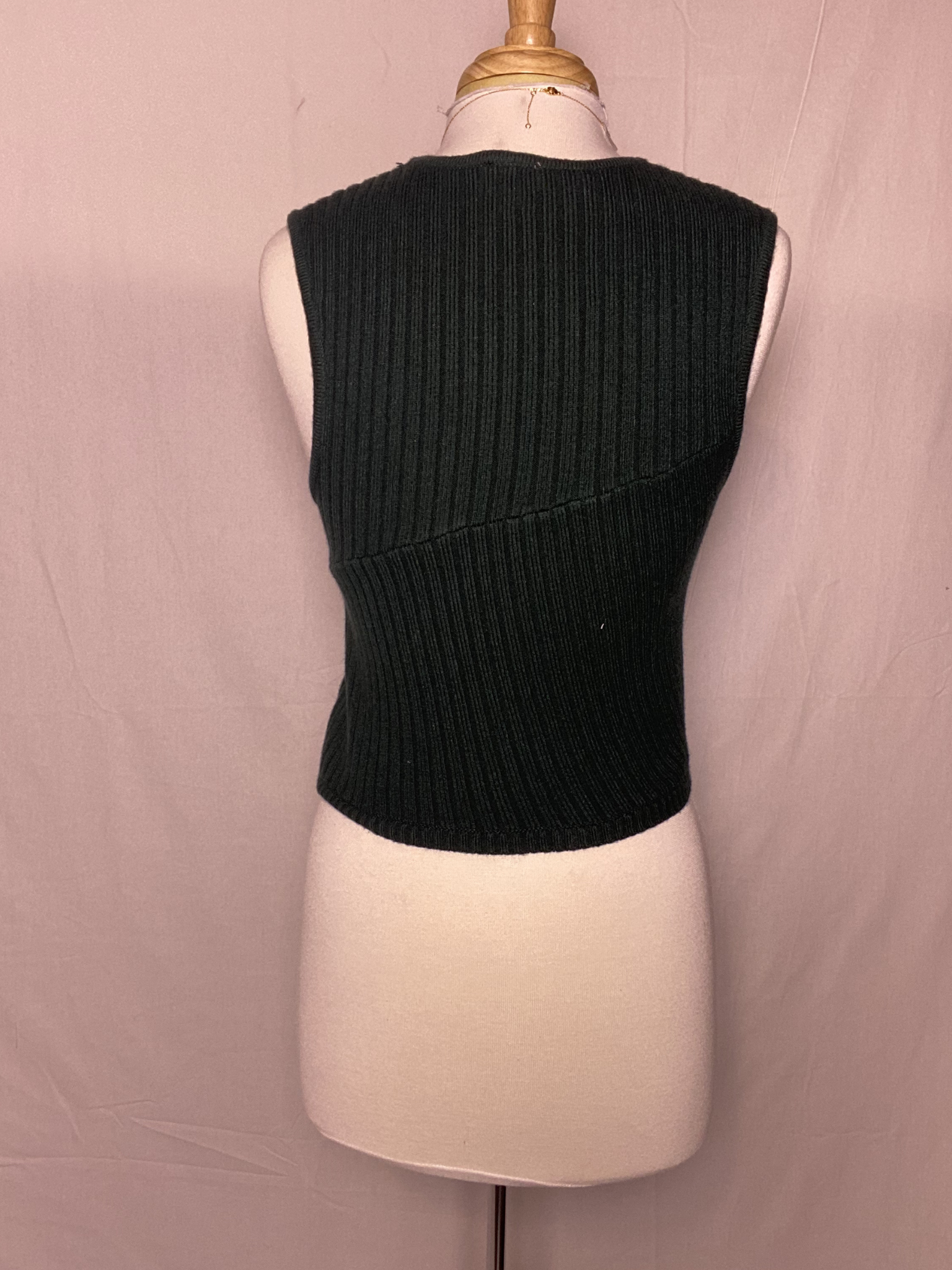 Green Sweater Vest