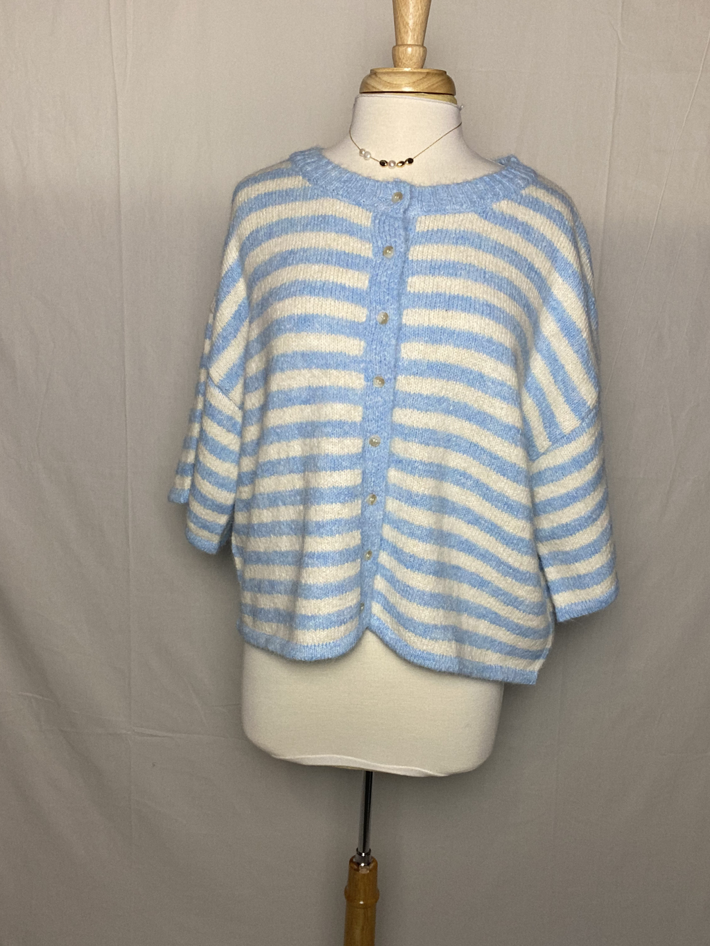 Striped Cardigan