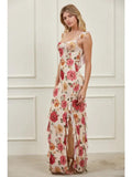 Floral Mesh Dress