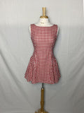 Red Gingham Dress