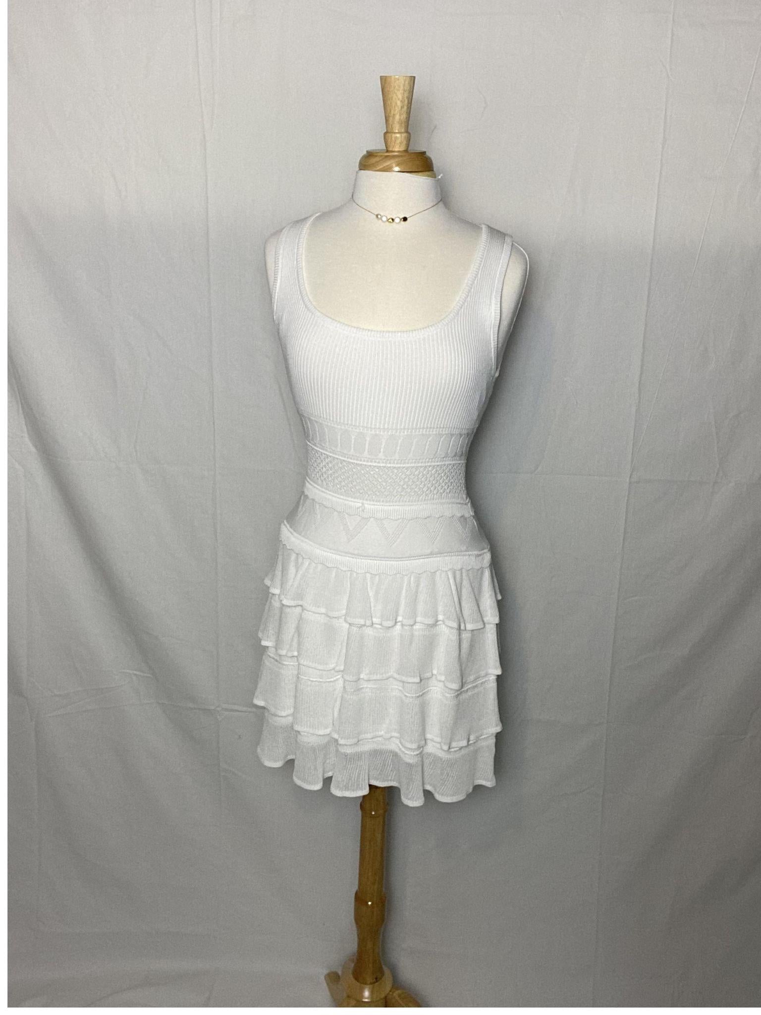 Ruffled Mini Dress