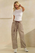 Striped Barrel Pants