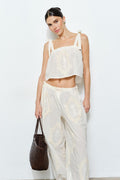 Cotton Embroidered Set - Top