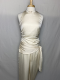 Halter with Gold Ring Detail