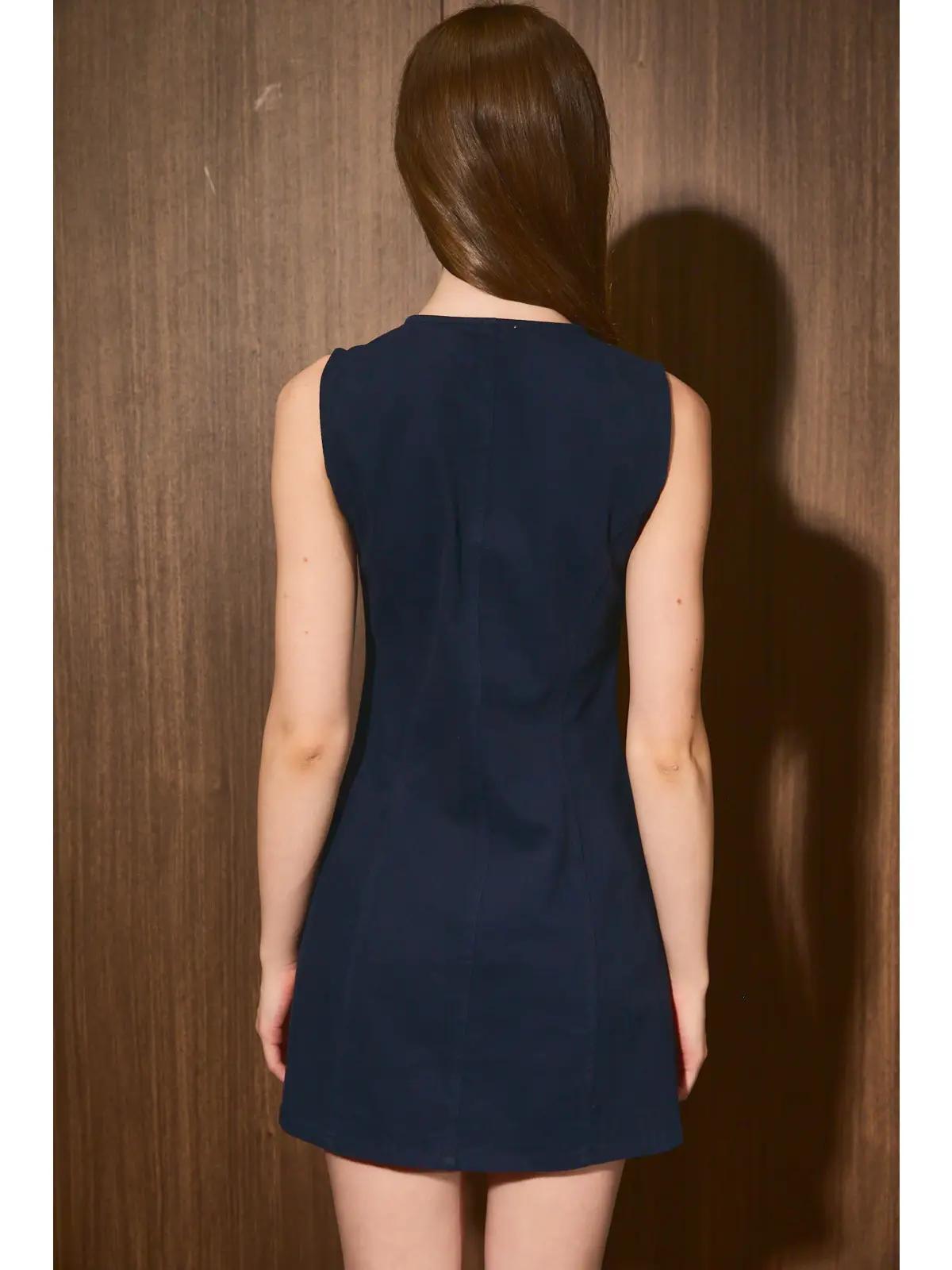Keyhole Mini Dress