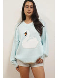 Swan Knit Sweater