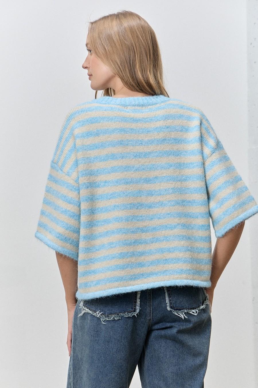 Striped Cardigan