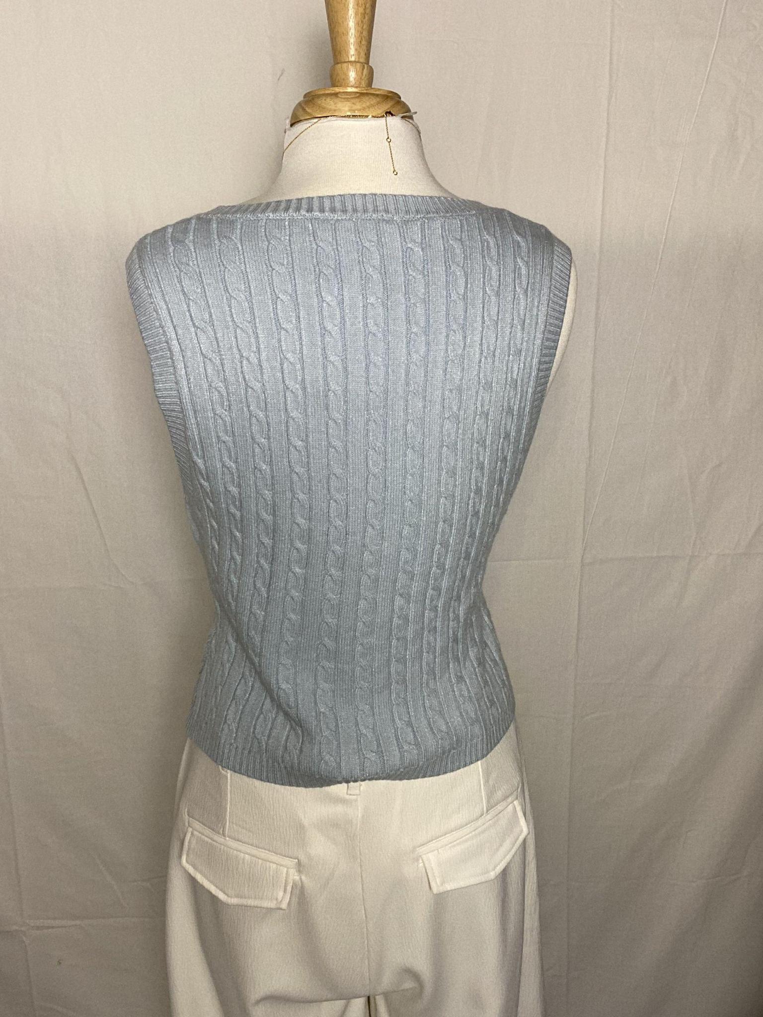 Cable Sweater Vest